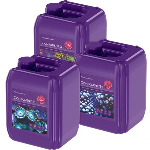 AquaForest COMPONENT 1+, 2+, 3+, 3 X 5 Liter